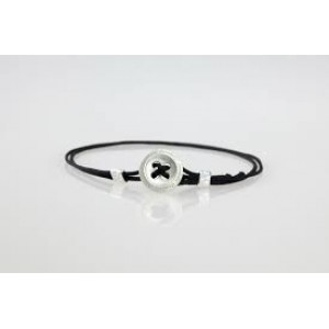 IBAMBOLI BRACCIALE  "ibottoni nero" 